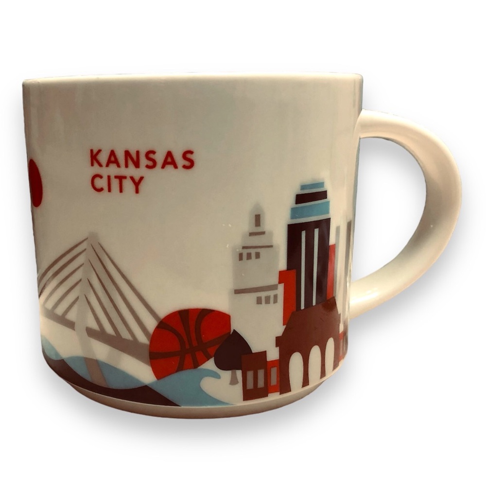 Starbucks Kansas City You Are Here Mug Coffee Cup 2014